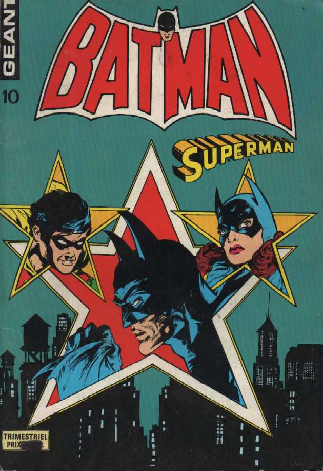 Scan de la Couverture Batman Superman Gant n 10